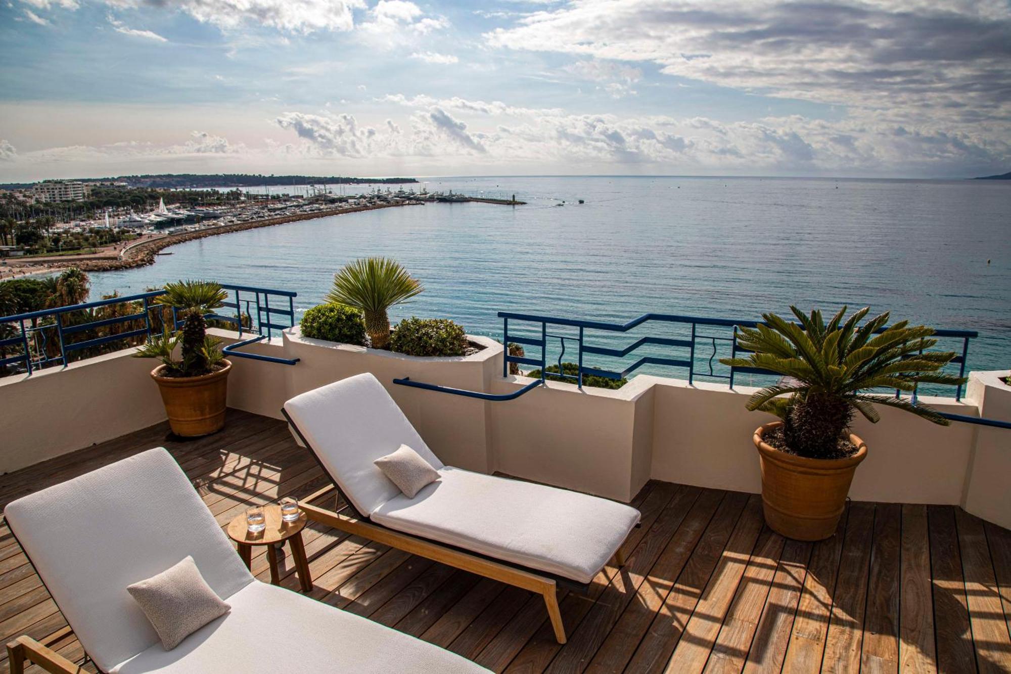 Hotel Martinez, In The Unbound Collection By Hyatt Cannes Esterno foto View from the hotel